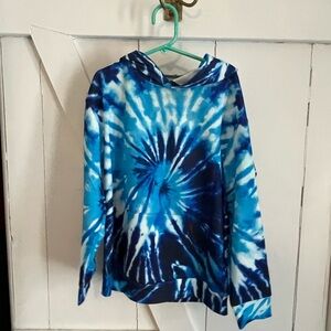 SALE 3/$15 Blue Tie-Dye Kids Hoodie